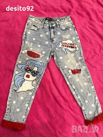 Дамски дънки Джофра Djofra, снимка 3 - Дънки - 52344945