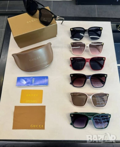 очила с черен обикновен калъф versace gucci ray ban , снимка 16 - Слънчеви и диоптрични очила - 51291909