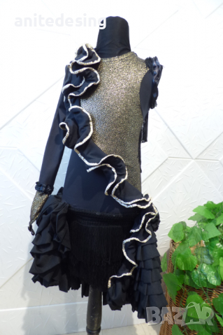 детска рокля за спортни танци, снимка 10 - Други спортове - 35187089