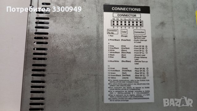 Авто CD Player ALPINE, снимка 7 - Аудиосистеми - 43988324