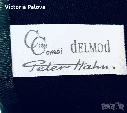 Прекрасно вълнено сако  DELMOD PETER HAHN , снимка 3 - Сака - 49249734