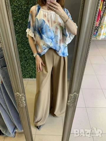 панталон с широк крачол тип пола панталон , снимка 16 - Панталони - 50872808