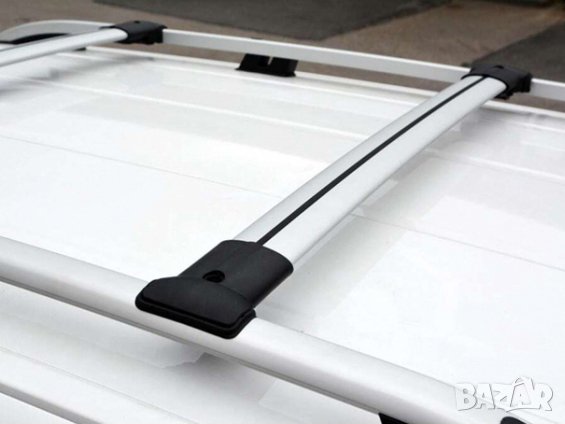 НАПРЕЧНИ ГРЕДИ ЗА ТАВАН 105cm за ски багажник сиви метал, снимка 4 - Аксесоари и консумативи - 43255161
