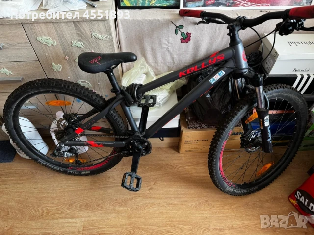 планински велосипед Kellys 18 скорости, снимка 1