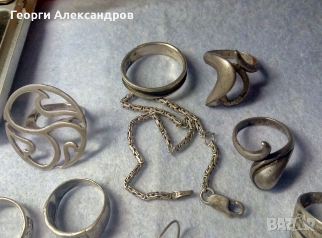 СРЕБЪРНА КОЛЕКЦИЯ Сребърни БИЖУТА Сребро 925 - 68 грама МОЖЕ и на БРОЙКА - По ДОГОВАРЯНЕ, снимка 6 - Бижутерийни комплекти - 52634678