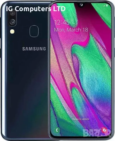 Нов Осемядрен Samsung Galaxy A40 4G 64GB Dual SIM - AMOLED Дисплей! , снимка 1