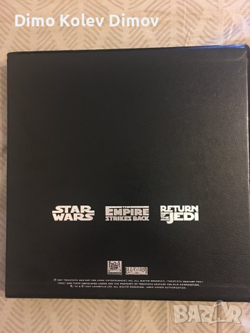 STAR WARS Trilogy Laserdisc NTSC Перфетно Състояние!, снимка 3 - Други жанрове - 40549011