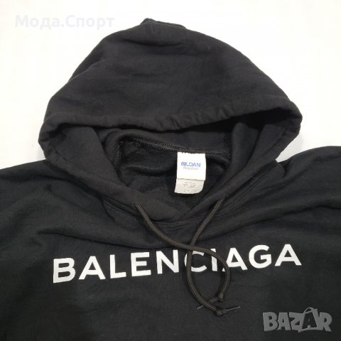 Gildan Cry Baby Balenciaga Овърсайз Висококачествен Памук и Принт Печат (L-XL), снимка 4 - Суичъри - 38983649