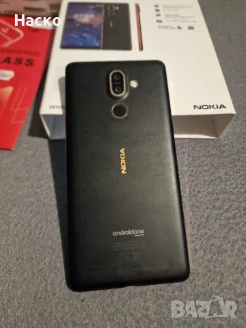 Nokia 7 plus + 64gb / 4gb пълен комплект , снимка 2 - Nokia - 49599492