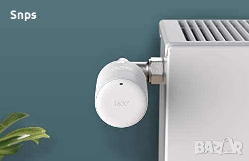 Интелигентен радиаторен термостат - Стартов комплект V3+ -Съвместим с Alexa, Siri и Google Assistan , снимка 2 - Радиатори - 38291269