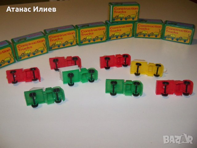 Осем камиончета играчки от Хонг Конг 1960г., снимка 9 - Други ценни предмети - 38110924