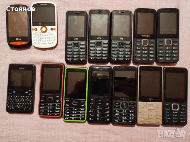 Различни телефони с Андроид и бутони, снимка 2 - ZTE - 39799193