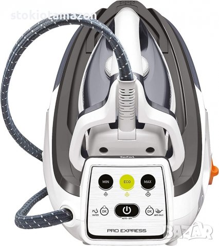 Парогенератор Tefal GV8711E0, 2600W, 6 bar, Функция вертикална пара, Плоча Durilium AirGlide, снимка 3 - Ютии - 38104104