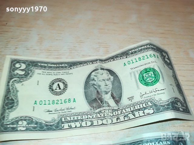 dollar 2-два долара банкнота, снимка 8 - Колекции - 28336542