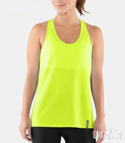 under armour Fly-By Stretch running top, снимка 17 - Потници - 26522141