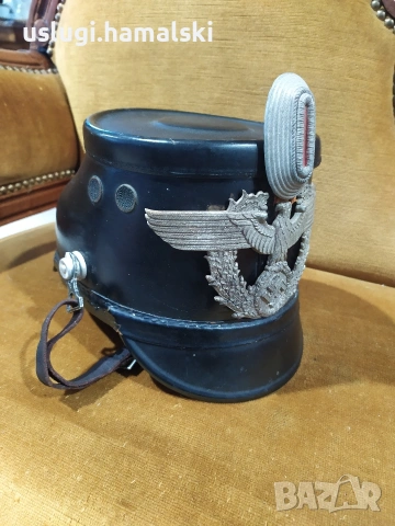 Рядка стара немска каска/шапка