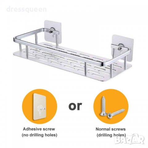 2501 Водоустойчива единична етажерка за банята, снимка 6 - Други стоки за дома - 37425276