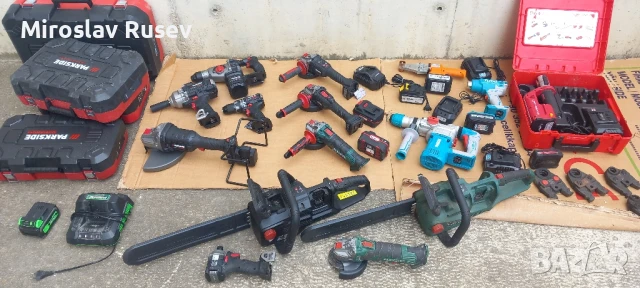 Парксайд Резачка, Винтоверт, Ъглошлайф, Перфоратор, снимка 1