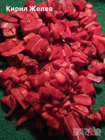 СТАРО НАТУРАЛЕН ЧЕРВЕН КОРАЛ КОЛИЕ 8139, снимка 11 - Антикварни и старинни предмети - 29636967