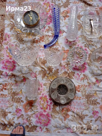 Кристални изделия от времето на СОЦ-А, снимка 3 - Сервизи - 43325478