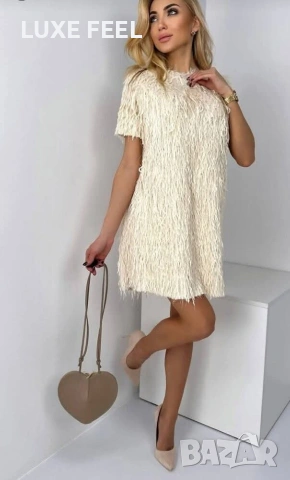 Дамски Пухени Рокли ⚜️, снимка 2 - Рокли - 53049998