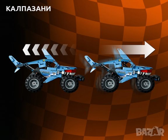 LEGO® Technic 42134 - Monster Jam™ Megalodon, снимка 5 - Конструктори - 39442393