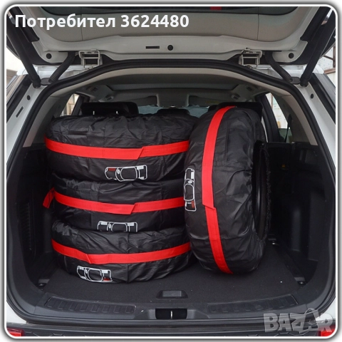 4 броя Защитни калъфи за автомобилни гуми 4467, снимка 10 - Аксесоари и консумативи - 52567509