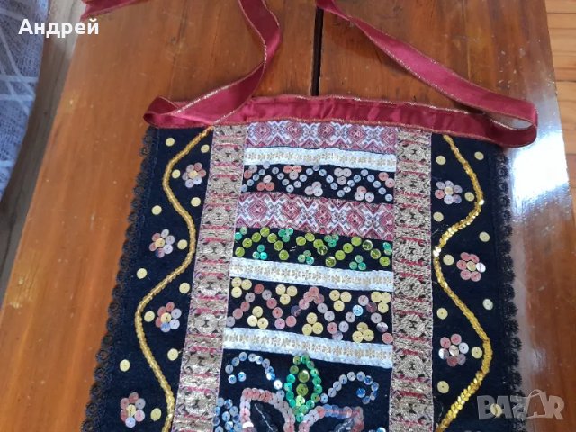 Старинна престилка #23, снимка 2 - Антикварни и старинни предмети - 49830074