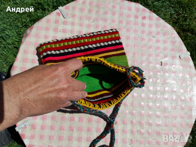 Стара етно торба, снимка 4 - Антикварни и старинни предмети - 36749141