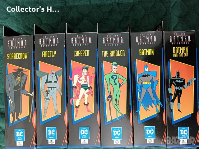 McFarlane Toys DC Direct The New Batman Adventures сет 6 екшън фигурки: Батман, Плашилото Ридлър и, снимка 2 - Колекции - 52077048