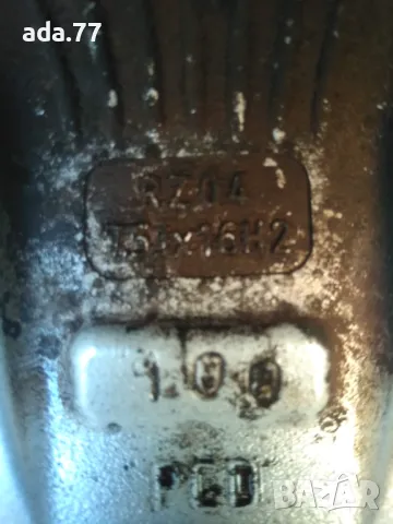 Алуминиеви джанти 16"  с втулки за Субару, снимка 7 - Гуми и джанти - 48265612