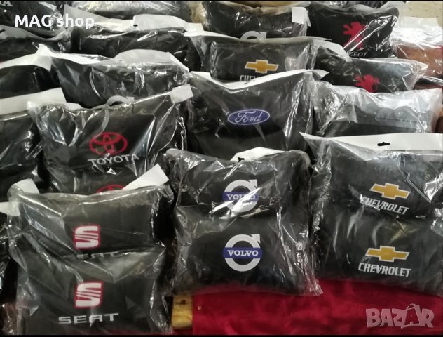 ПРОМО! Комплект 2 броя възглавници за кола Audi Ауди Възглавница за автомобил, снимка 11 - Аксесоари и консумативи - 43884886