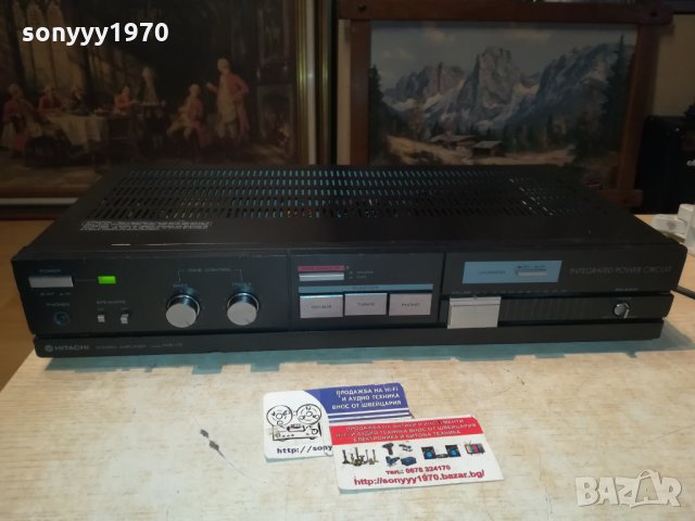 HITACHI HA-12 STEREO AMPLIFIER-MADE IN JAPAN 2112211036