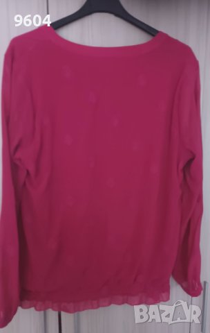 Официална копринена блуза , снимка 4 - Блузи с дълъг ръкав и пуловери - 43498777