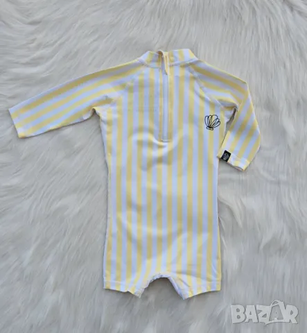 Нов детски бански UPF 50+ размер 9-12 месеца , снимка 2 - Бебешки бански - 49912001