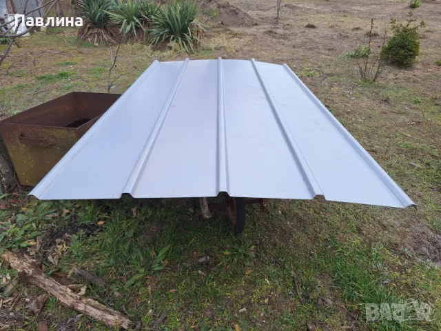 Сива Облицовъчна пластифицирана ЛТ ламарина, снимка 3 - Строителни материали - 48846616