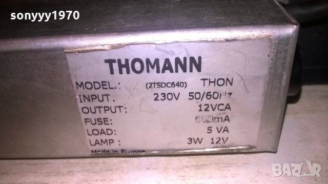 THON BY THOMANN-PROFI EQUIPMENT-DJ-ВНОС шВЕЦИЯ, снимка 4 - Други - 27641268