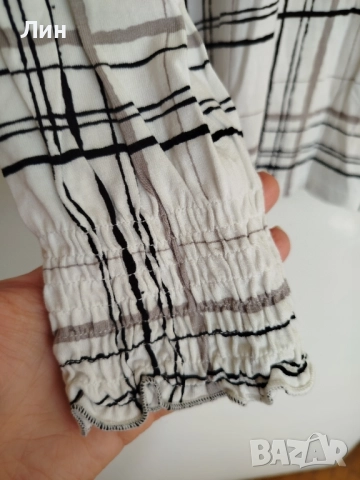 Нова блуза от вискоза 2 хл , снимка 7 - Блузи с дълъг ръкав и пуловери - 52435050