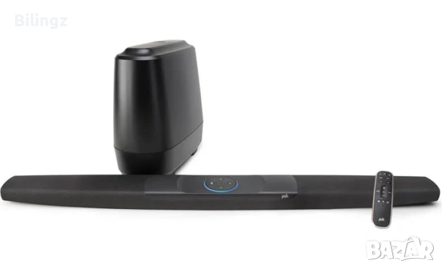Soundbar с безжичен субуфер Polk Audio 2.1 с Alexa, страхотен звук и качество, снимка 3 - Аудиосистеми - 53419366
