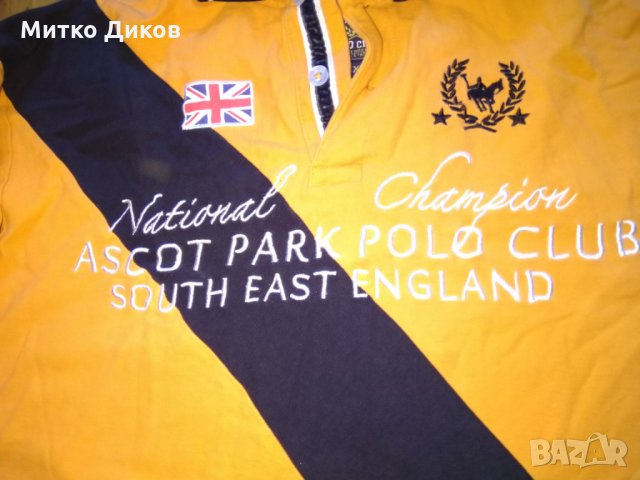 Vinson Polo Club Polo Shirt размер Л, снимка 6 - Спортна екипировка - 28726809