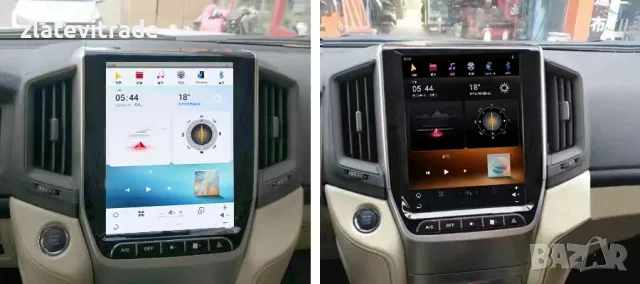 Toyota Land Cruiser 200, 2017-2019 - вертикална навигация 12.1",9840, снимка 2 - Навигация за кола - 47756378