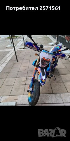 Supermoto Yamaha WR450F, снимка 5 - Мотоциклети и мототехника - 39485843