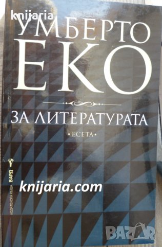 За литературата: Есета