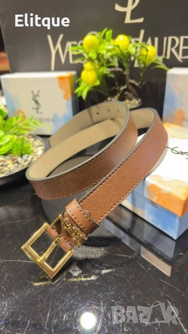 колани от естествена кожа в кутия celine ysl saint laurent , снимка 8 - Колани - 52466881