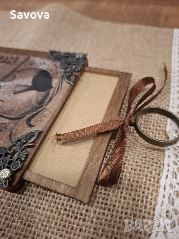 Дървени картички - пликове за пари, снимка 2 - Ръчно изработени сувенири - 52127613