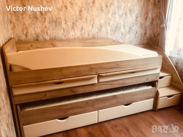 Цялостно обзавеждане за детска стая, снимка 2 - Мебели за детската стая - 53464441