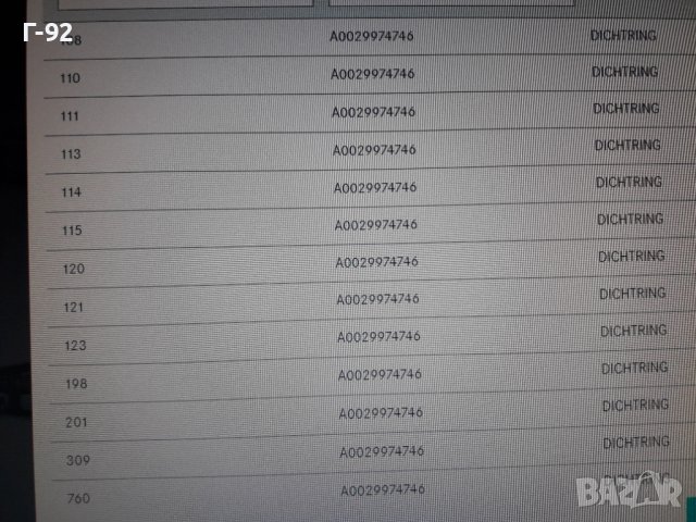 A0029974746**NEU**MERCEDES-BENZ**СЕМЕРИНА ЗА КОРМИЛНАТА КУТИЯ**, снимка 7 - Части - 37397978