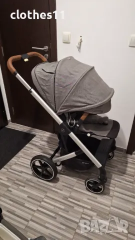 Бебешка количка Cybex Balios S Lux + зимен кош Cot S, снимка 5 - Детски колички - 47555583