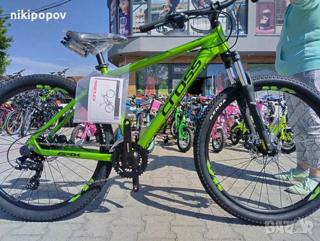 CROSS Велосипед 27.5" GRX 7 MDB 460mm зелен, снимка 12 - Велосипеди - 53563424