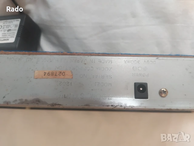 Продавам ефект "ZOOM STUDIO 1202" made in Japan , снимка 3 - Други - 50692966
